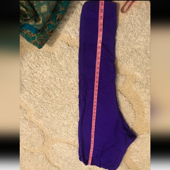 Jacquard Blue And Purple Salwar Kameez - Picture 3 of 4